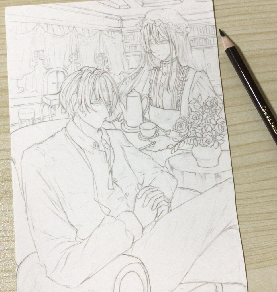 線画