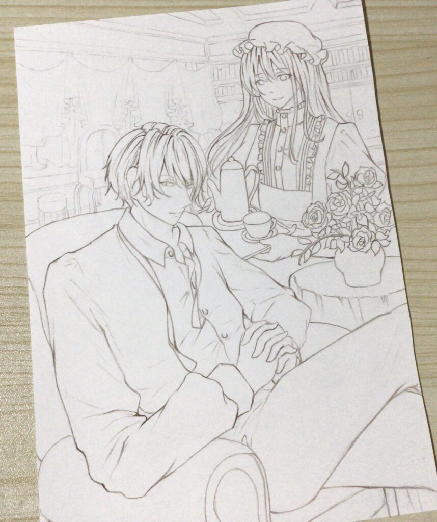 線画