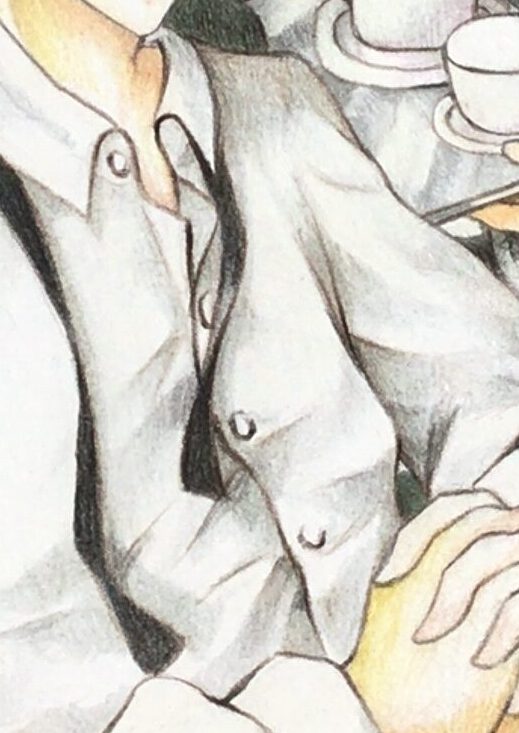 メイドと主イラスト