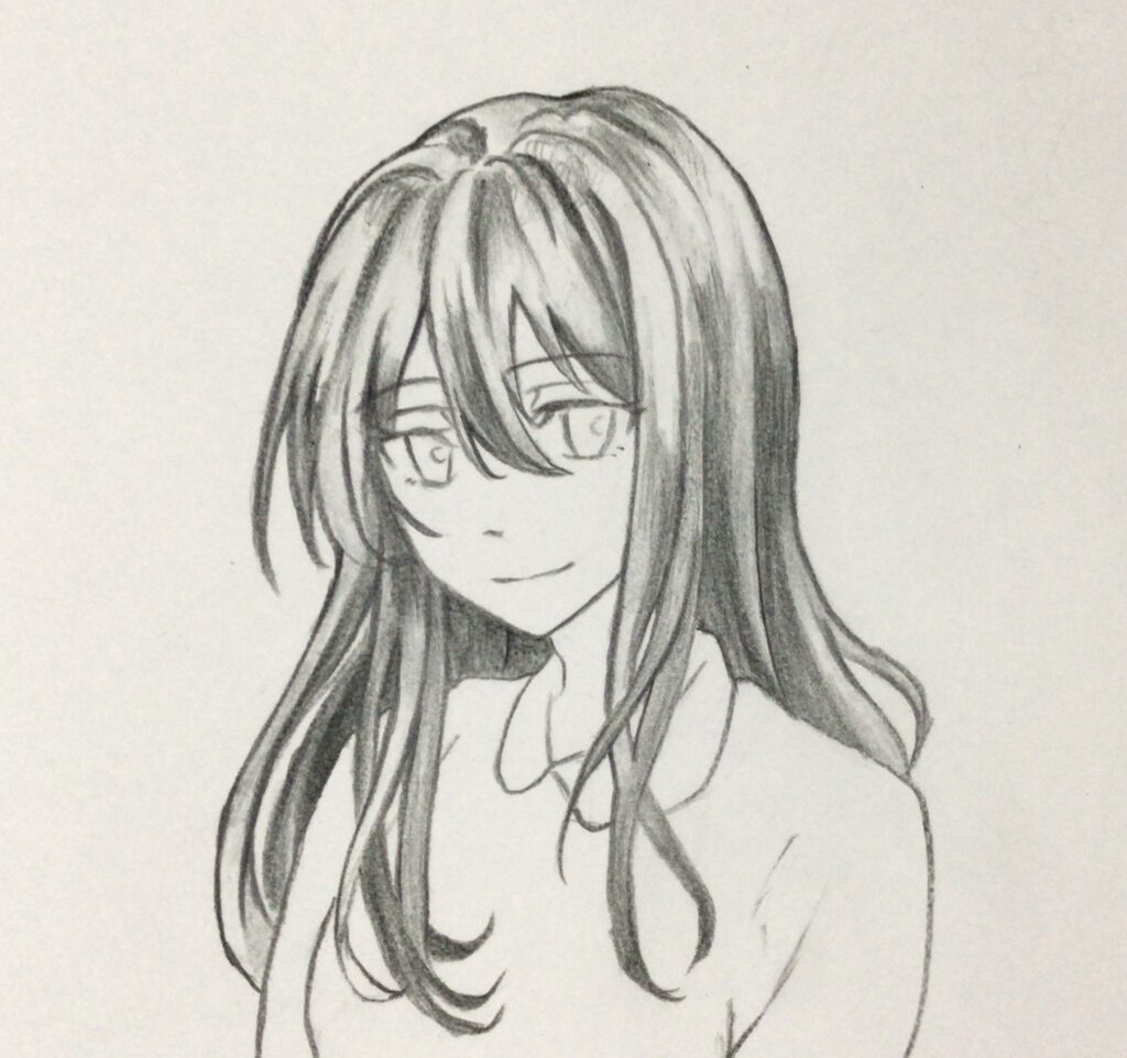 黒色で塗る