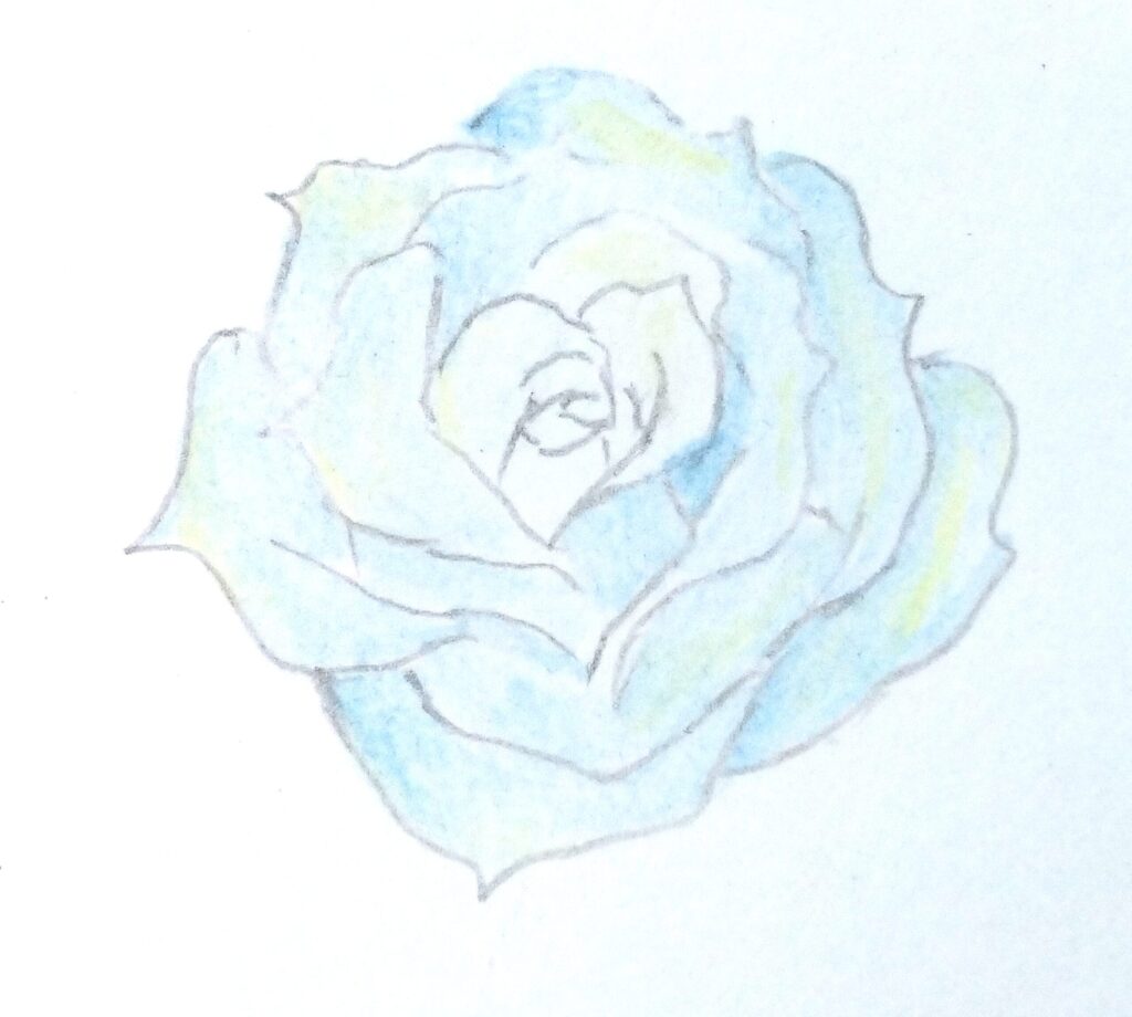 レモン色で塗る