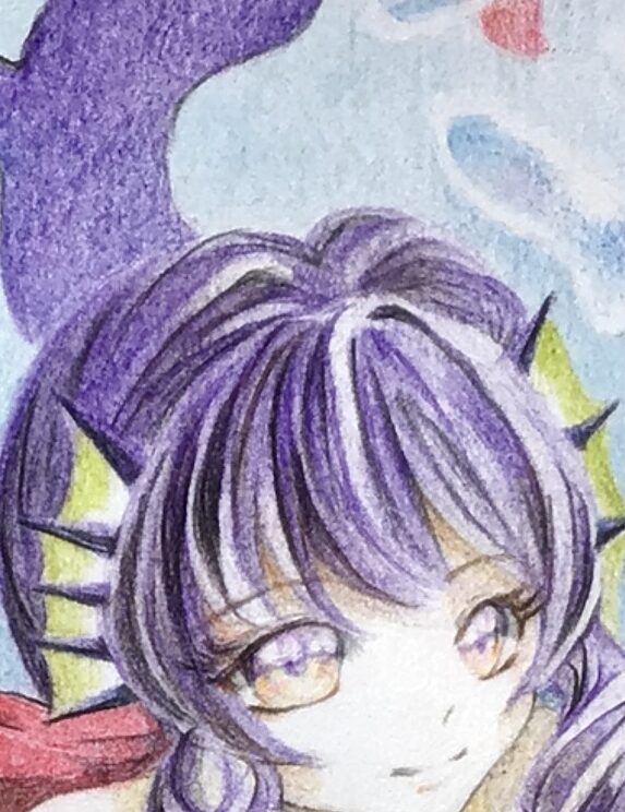 紫のマーメイド