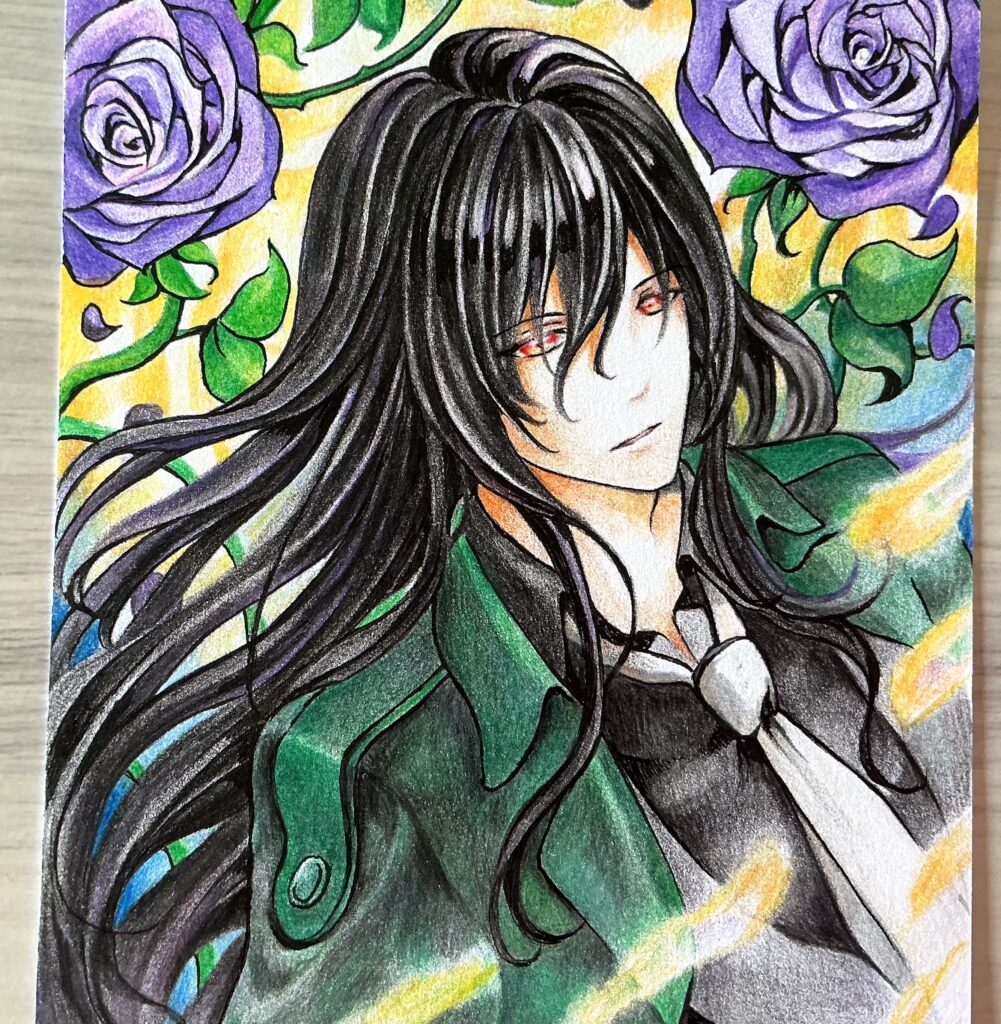 髪の毛塗り終わり