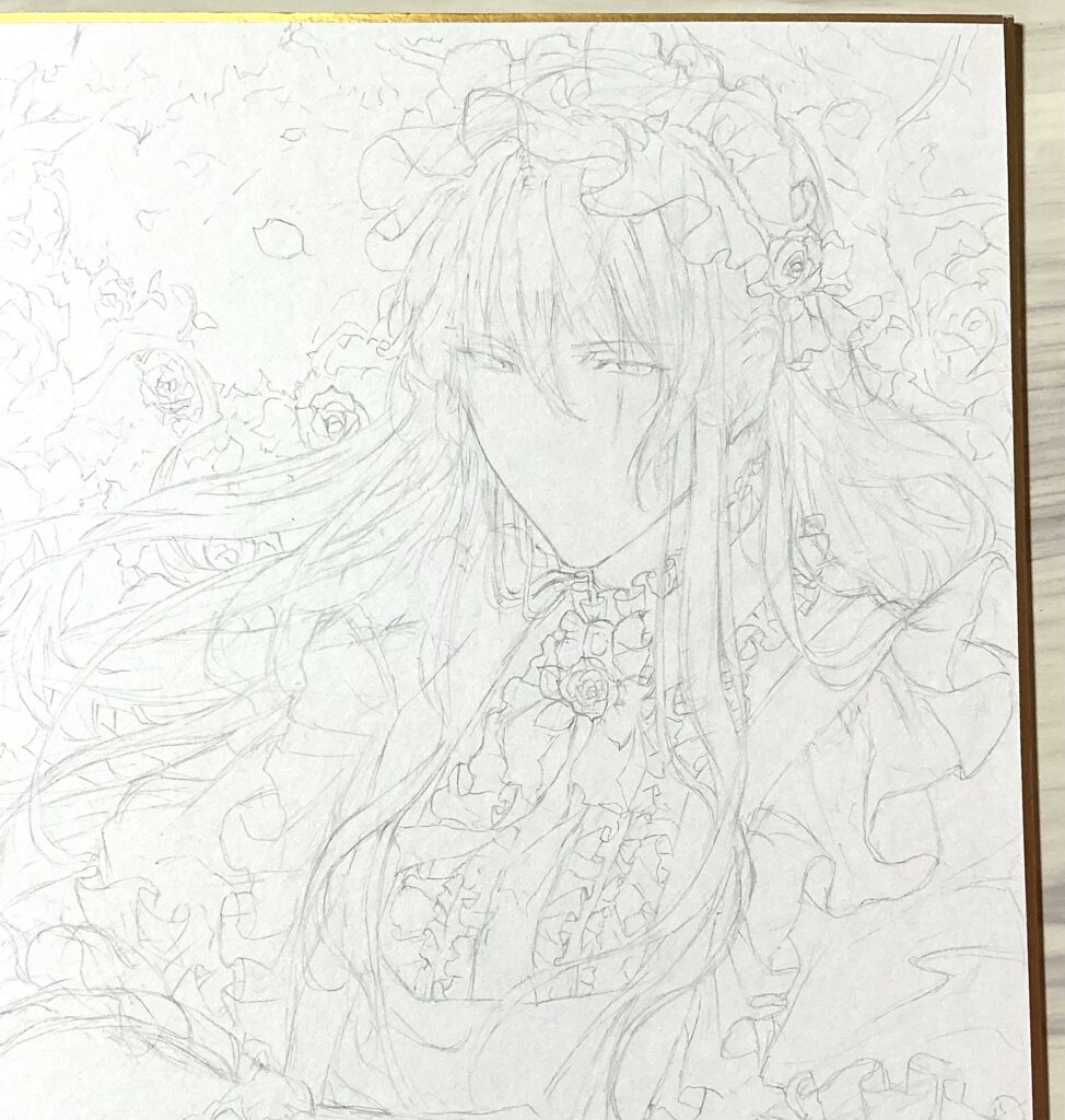 顔イラストリテイク