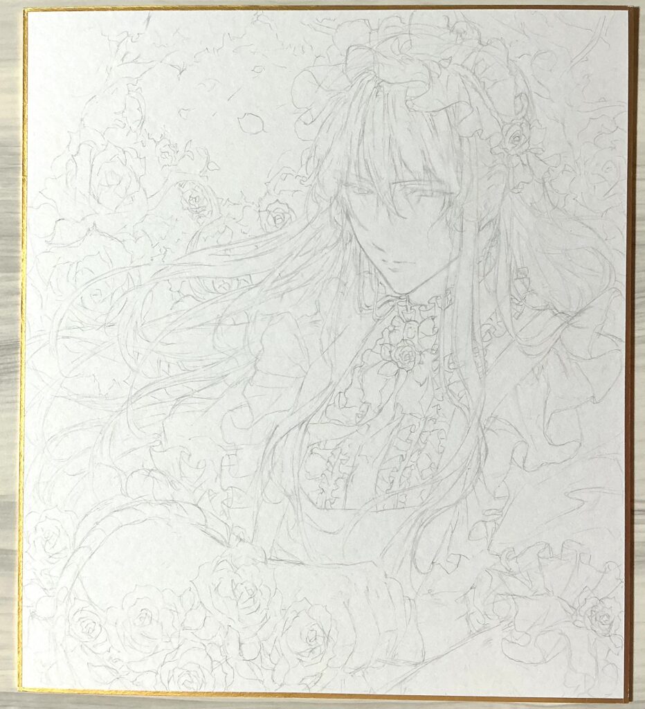顔イラストリテイク