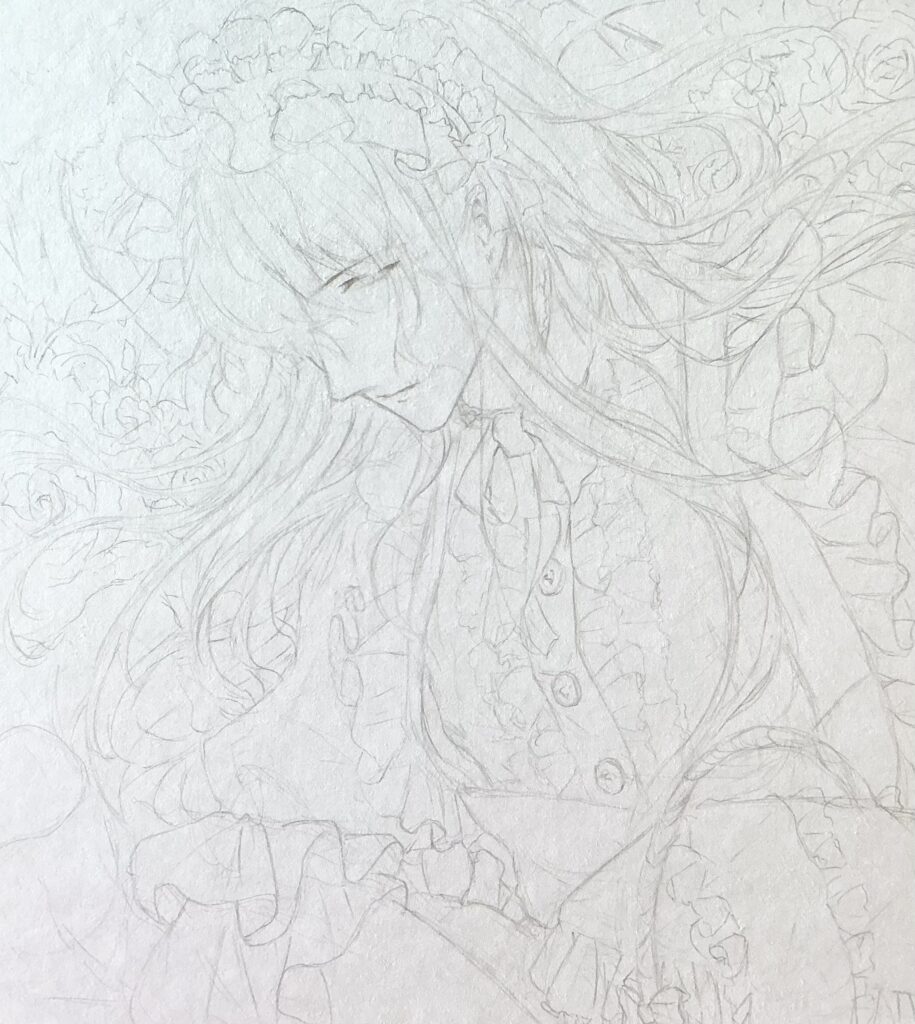 ラフ絵