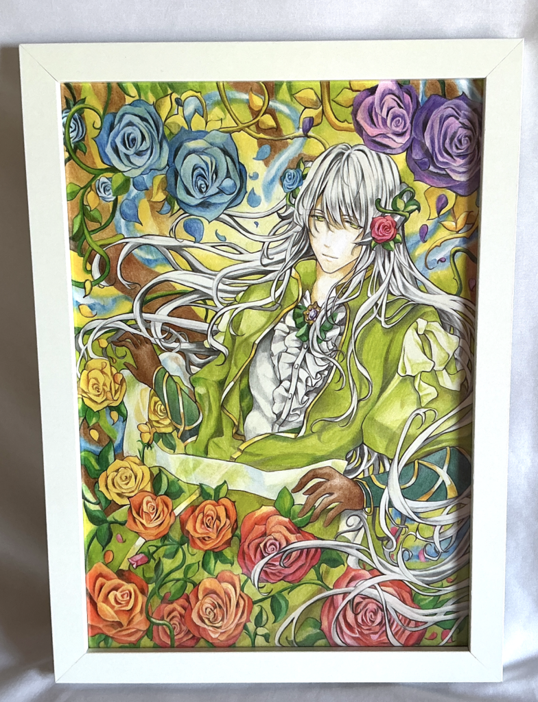 虹の潤い原画