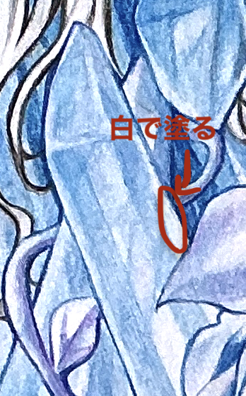 氷の塗り方